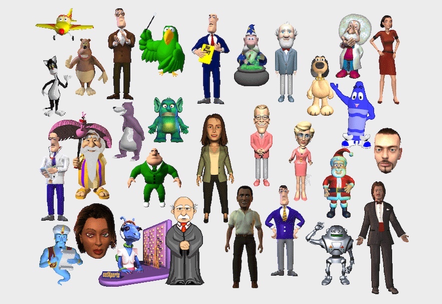 Microsoft Agent Characters (2018)